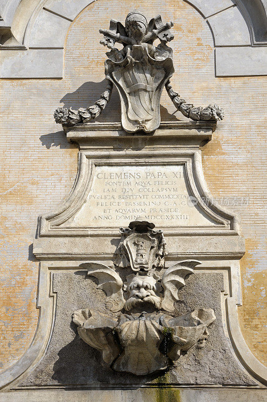 Fontana di Sisto V o Clemente XII -细节